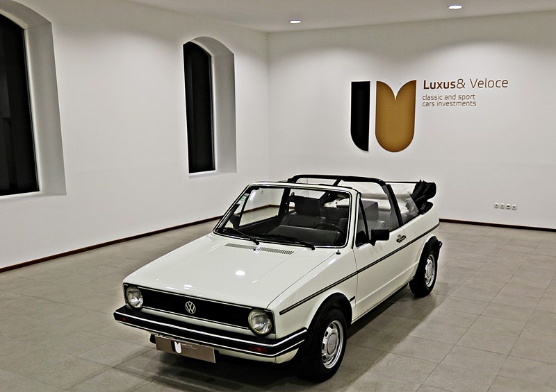 1981 VW Golf Cabriolet GLi  1.6 110HP - 102.300Kms